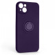 Чохол ArmorStandart Icon Ring для Apple iPhone 14 Plus Dark Purple (ARM68701)