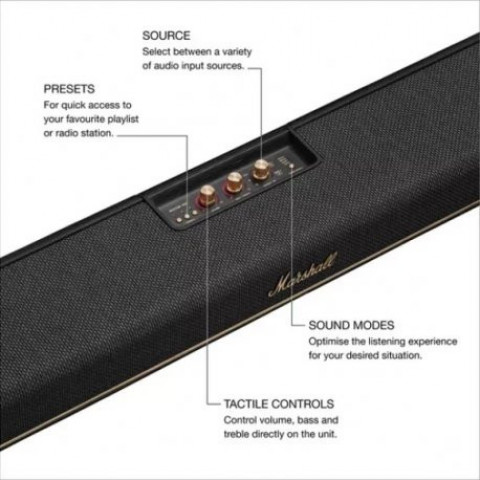 Саундбар Marshall Heston 120 Black (1006888)