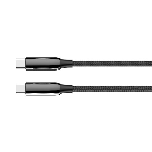 Кабель ColorWay USB Type-C + USB Type-C (M/M), 5.0 А, 1 м, Black (CW-CBPDCC069-BK)