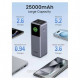Зовнішній акумулятор Power Bank Ugreen 25000mAh 200W Gray (PB722)