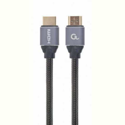 Кабель Cablexpert HDMI - HDMI V 2.0 (M/M), 3 м, чорний/сірий (CCBP-HDMI-3M) коробка