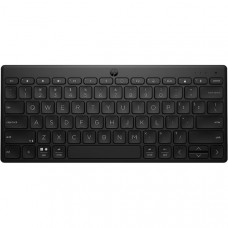 Клавіатура мембранна HP 350 Compact Multi-Device, 78key, BT, EN/UK, чорний