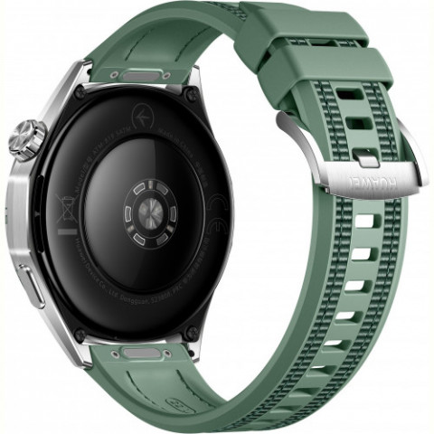 Смарт-годинник Huawei Watch GT 6 46mm Steel with Green Woven Strap (55020FWD, 55020FTV, Atum-B19W) Купити в Україні