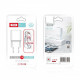 Мережевий зарядний пристрій XO L73 (1USBх2.4A) White (L73-TC-WH) + кабель USB Type-C