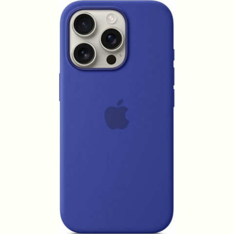 Чохол-накладка Apple Silicone Case with MagSafe для Apple iPhone 16 Pro Max Ultramarine (MYYY3)
