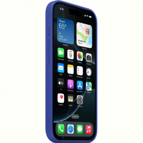 Чохол-накладка Apple Silicone Case with MagSafe для Apple iPhone 16 Pro Max Ultramarine (MYYY3)