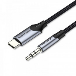 Кабель Vention USB Type-C - 3.5 mm, 1 m, Black (BGKHF)