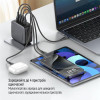 Мережевий зарядний пристрій ColorWay Power Delivery GaN (USB-A + 3USB TYPE-C) (100W) Black (CW-CHS047PD-BK)