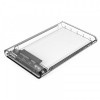 Зовнішня кишеня Orico для підключення SATA HDD/SSD 2.5", USB3.0, Transparent (2139U3-CR-BP)