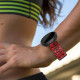 Ремінець для Garmin Universal 16 Camouflage Silicone Band Red (U16-CFSB-RED)