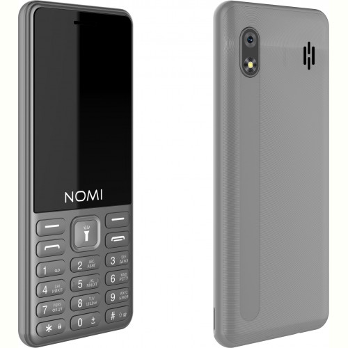 Мобiльний телефон Nomi i2840 Dual Sim Grey