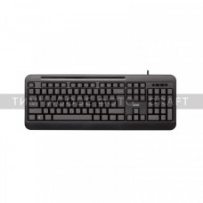Клавіатура мембранна 2E KM1040 104key, USB-A, EN/UK, чорний