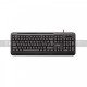 Клавіатура мембранна 2E KM1040 104key, USB-A, EN/UK, чорний
