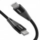 Кабель Choetech USB Type-C - USB Type-C (M/M) 100W, 1 м Black (XCC-1008)