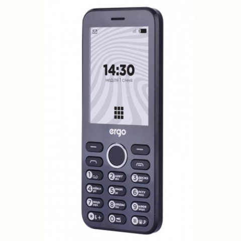 Мобiльний телефон Ergo B281 Dual Sim Black