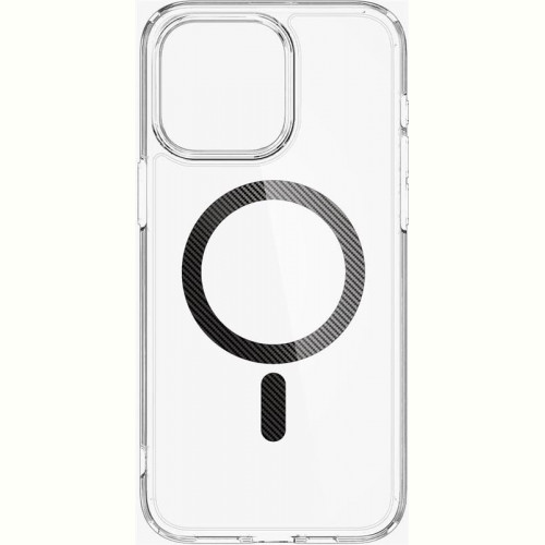 Чохол-накладка Spigen Ultra Hybrid MagFit для Apple iPhone 15 Pro Max Carbon Fiber (ACS06578)
