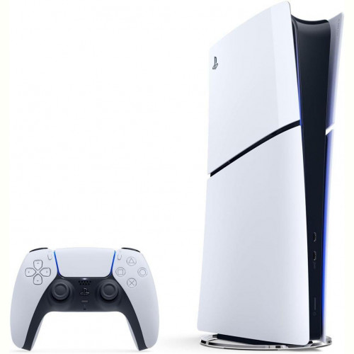 Ігрова приставка Sony PlayStation 5 Slim Digital Edition (Fortnite Cobalt Star Bundle) (1000045170)