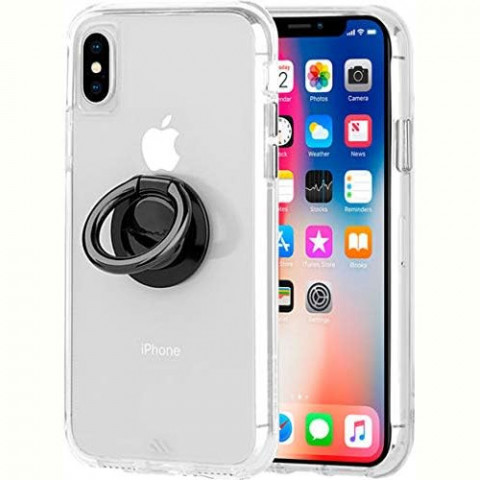 Чохол-накладка Case-Mate Tough with Ring для Apple iPhone X / iPhone XS Clear (CM038055)