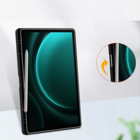 Чохол-книжка BeCover Soft Edge для Samsung Galaxy Tab S10 Plus SM-X820/SM-X826 Black (712252)