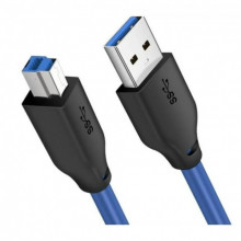 Кабель для принтера Cabletime USB - USB Type-B (M/M), 3 м, Black (CA12N)