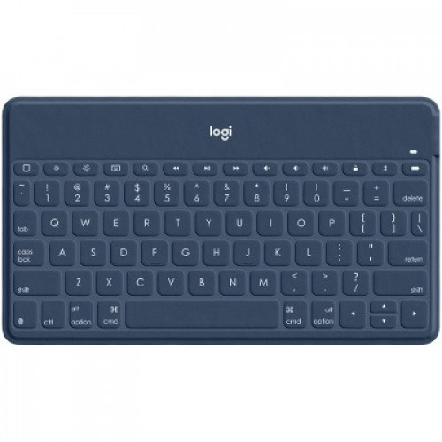 Клавiатура Logitech Keys-To-Go Blue USB RUS (920-010123)