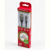 Кабель Cablexpert (CCPB-M-USB-09BK) USB 2.0 A - microUSB, премиум, 1м, чорний