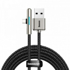 Кабель Baseus Iridescent Lamp Mobile Game USB3.1-USB Type-C, 2м, Black (CAT7C-C01)