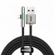 Кабель Baseus Iridescent Lamp Mobile Game USB3.1-USB Type-C, 2м, Black (CAT7C-C01)