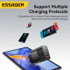 Мережевий зарядний пристрій Essager Pinchen 33W USB A + TYPE C Black (ECTAC-PCB01-P)