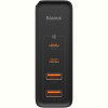 Мережевий зарядний пристрій Baseus GaN2 Pro Quick Charger 2C+2U (2xUSB-C+2xUSB-A) 100W Black (CCGAN2P-L01)
