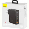 Мережевий зарядний пристрій Baseus GaN2 Pro Quick Charger 2C+2U (2xUSB-C+2xUSB-A) 100W Black (CCGAN2P-L01)