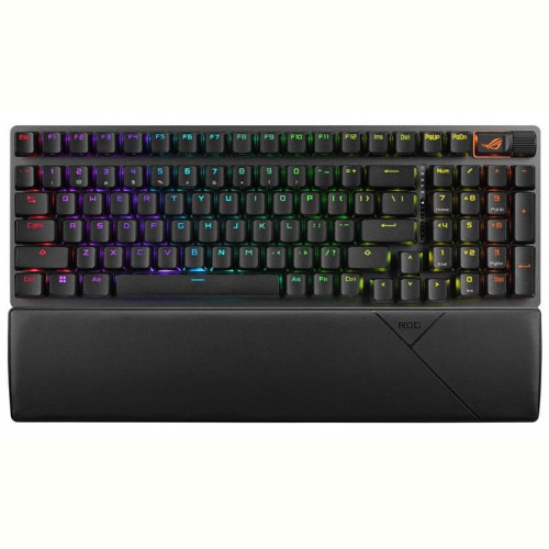 Клавіатура бездротова Asus ROG Strix Scope II 96 RGB NX Wireless Black (90MP037A-BKUA01)