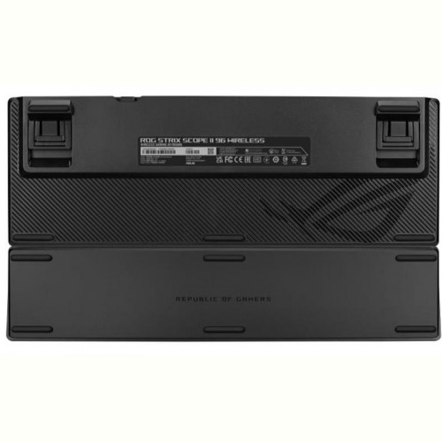 Клавіатура бездротова Asus ROG Strix Scope II 96 RGB NX Wireless Black (90MP037A-BKUA01)