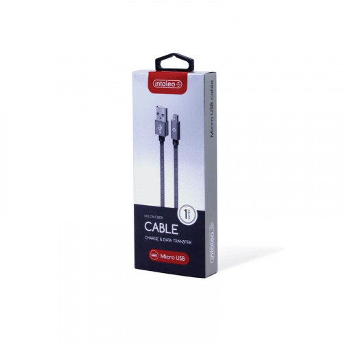 Кабель Intaleo CBGNYM1 USB-microUSB 1м Grey (1283126477676)