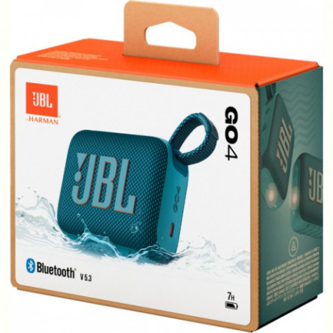 Акустична система JBL GO 4 Blue (JBLGO4BLU)_подарунок