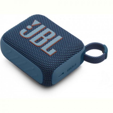 Акустична система JBL GO 4 Blue (JBLGO4BLU)_подарунок