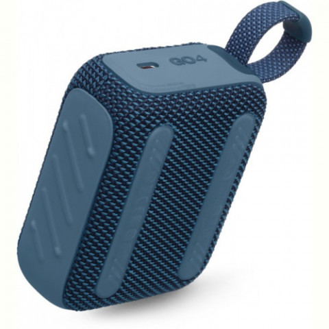 Акустична система JBL GO 4 Blue (JBLGO4BLU)_подарунок