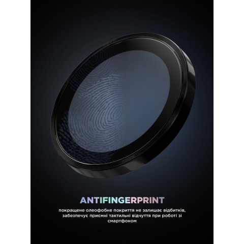Захисне скло для камери ArmorStandart Supreme BI для iPhone 17 Air Black (ARM86448)