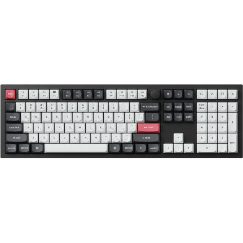 Клавіатура бездротова Keychron Q6 HE Magnetic Switch Black RGB (Q6H-M1-UA) Купити в Україні