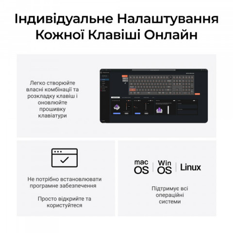 Клавіатура бездротова Keychron Q6 HE Magnetic Switch Black RGB (Q6H-M1-UA) Купити в Україні