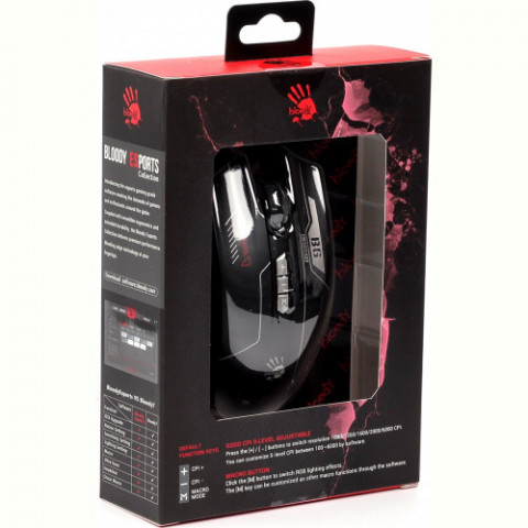 Миша A4Tech ES7 Bloody Esports Black