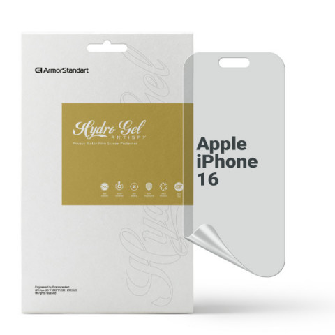 Гідрогелева плівка ArmorStandart Anti-spy для Apple iPhone 16 (ARM80745)