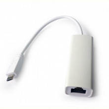 Адаптер Gembird (NIC-mU2-01) MicroUSB-RJ45, White