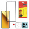 Захисне скло Dengos для Xiaomi Redmi Note 13 5G Black Full Glue (DG-TGSCP-02)