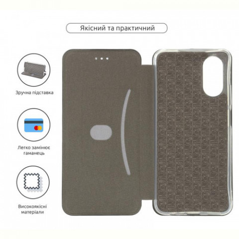 Чохол-книжка Armorstandart G-Case для Oppo A17 4G/A17k 4G Black (ARM64844)