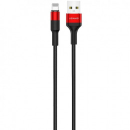 Кабель Usams US-SJ220 USB - Lightning, 1.2 м, Red (SJ220IP02)