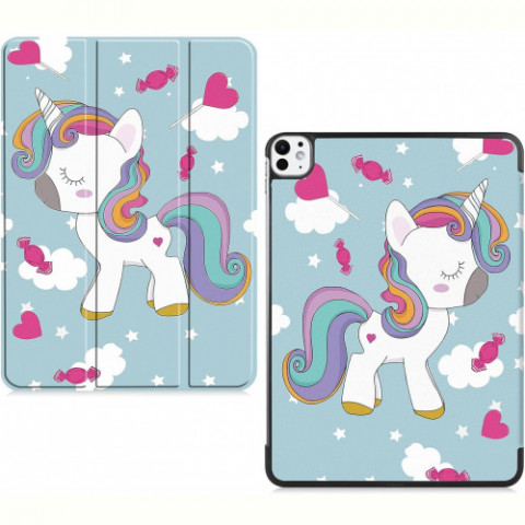 Чохол-книжка BeCover Smart Case для Apple iPad Pro 13" M4 2024 Unicorn (711652)