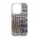 Чохол Harder Glamorous Croco для Apple iPhone 15 Pro Grey Gold (ARM76762)