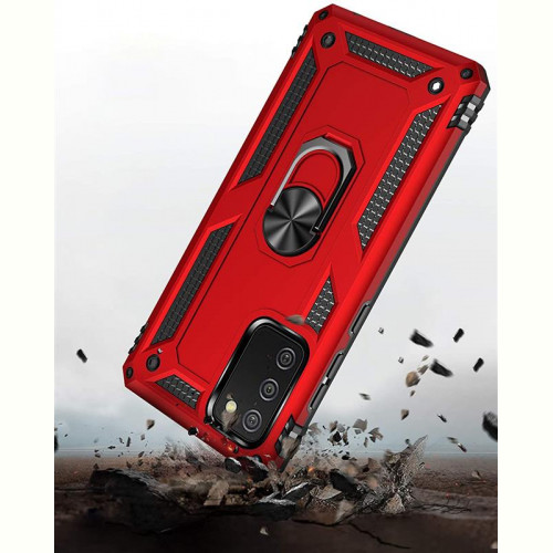 Чохол-накладка BeCover Military для Samsung Galaxy A02s SM-A025 Red (706014)