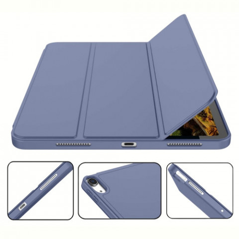 Чохол BeCover Tri Fold Soft TPU з кріпленням Apple Pencil для Apple iPad Air 11" M4 2026 Purple (715233)